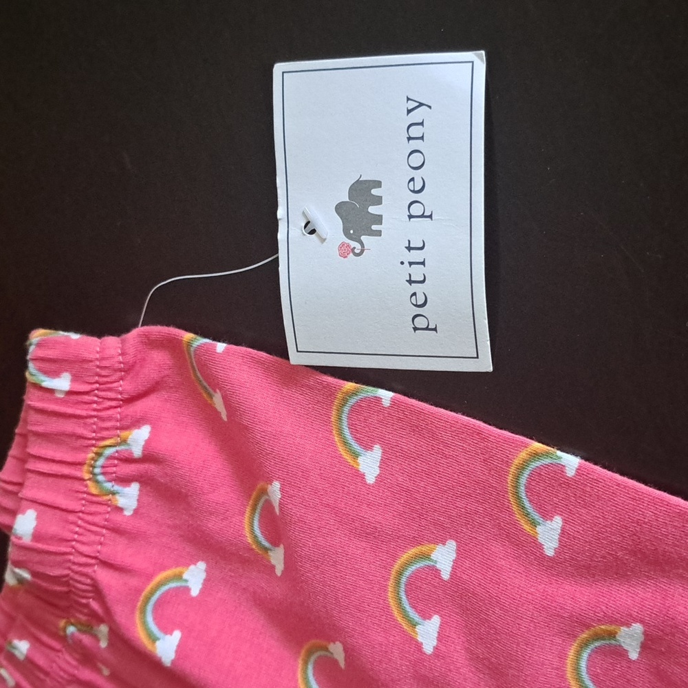 Petit Peony 3-6 months Rainbow 🌈  Leggings